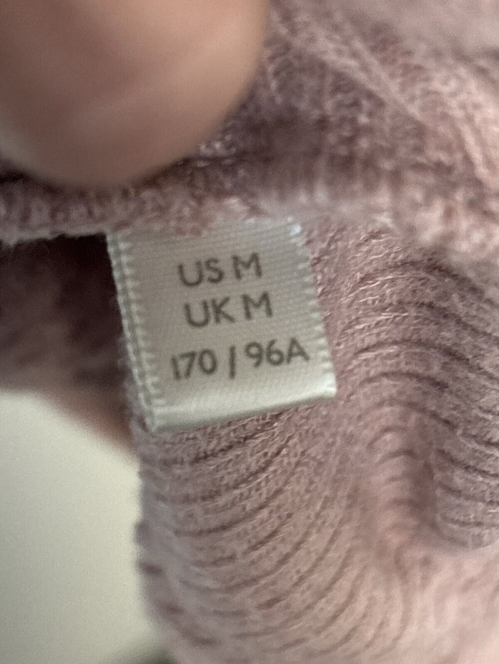 NWOT Free People Santa Clara Thermal Top size Medium Oversized Mauve - Picture 12 of 12